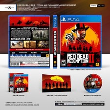 PS4 RED DEAD REDEMPTION 2|Custodia di ricambio|Inserto cover|Slipcover|NO GIOCO|SIGILLATO