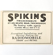 1954 Spikins Radio Mobile