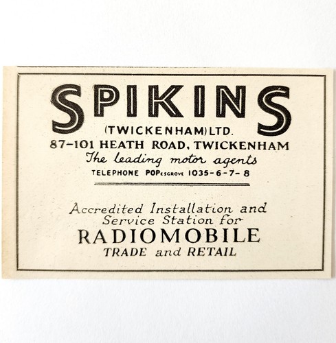 1954 spikins radio - spikins, mobile