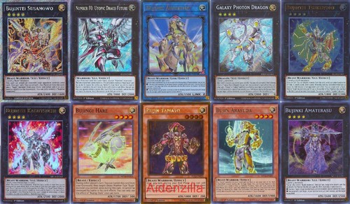 Mazzo yugioh bujin - yugioh,