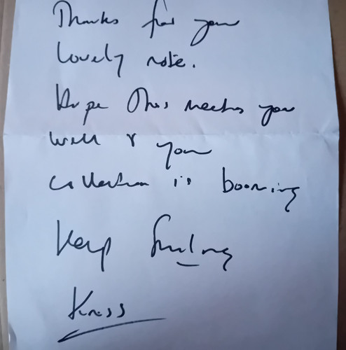 Original autograph kriss - autograph,