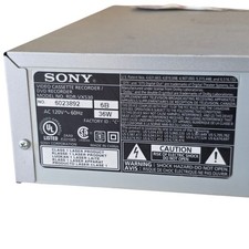 Sony RDR-VX530 Lettore DVD VHS Registratore a cassette Combo Venduto così com'è.
