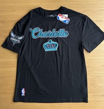 T-shirt Pro Standard Charlotte Hornets Area Code in ciniglia nera media