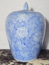 Vaso in porcellana, Blu