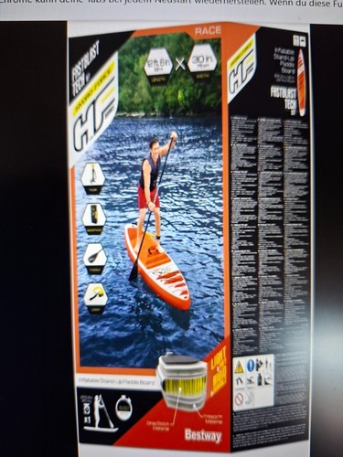 Stand paddle bestway - up,