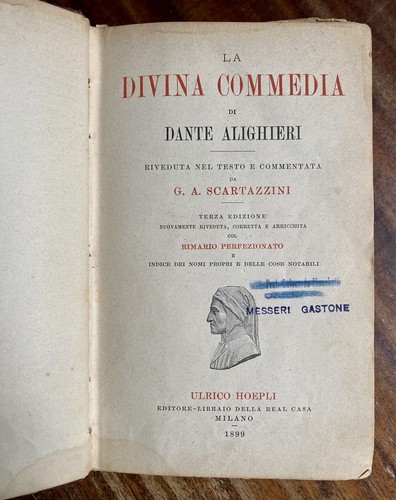 Divina commedia riveduta - commedia,