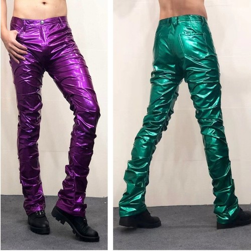 Pantaloni flared faux - pantaloni,