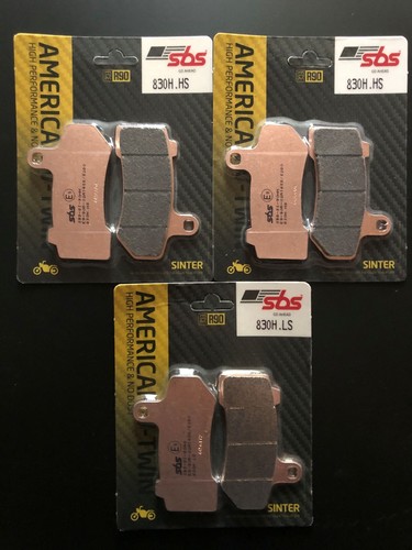 Pastiglie freno sbs 830h - 3, 830h.hs