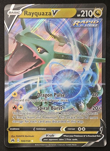 Jumbo rayquaza 100 159 - v, 100/159