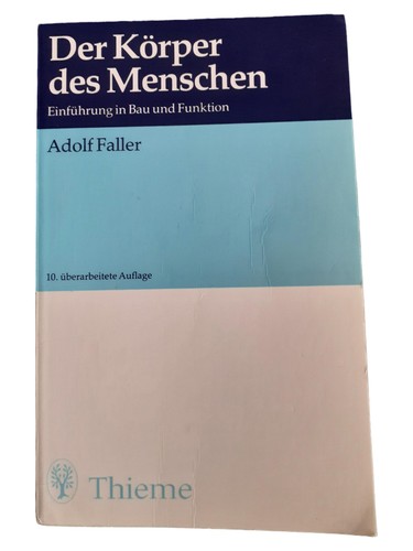 Adolf faller anatomia - faller,