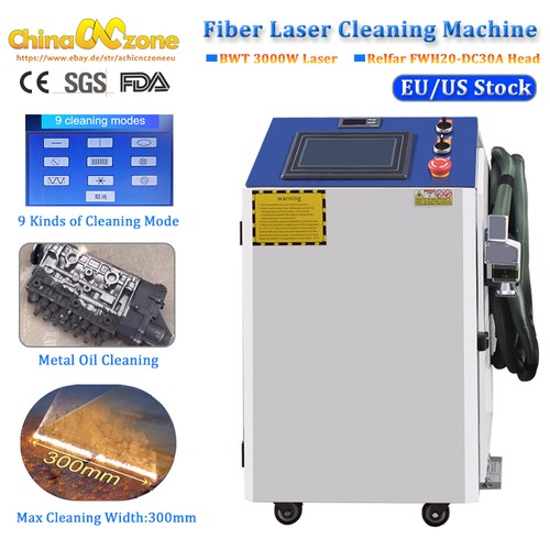 Macchina pulizia laser fibra