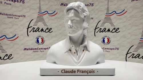 Claude francois figurine de - claude,