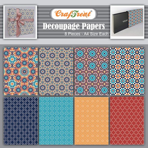 Craftreat carta decorativa per - decorativa,