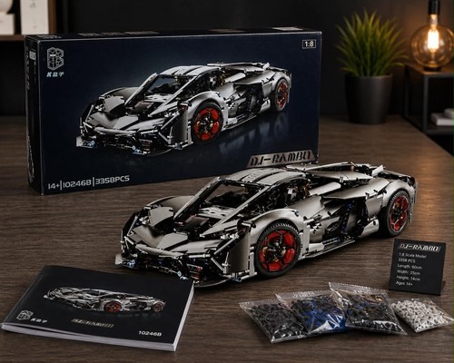 Technic supercar 3358pcs - technic,
