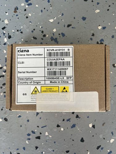 Ciena xcvr a10y31 clei - a10y31,