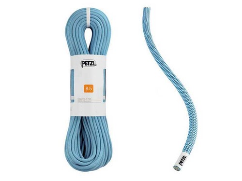 Petzl mezza corda arrapicata - petzl,