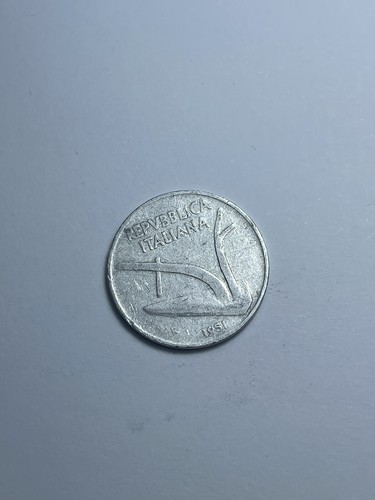 Moneta lire 1951 - moneta,