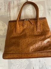 Borsa Pollini in vera pelle di struzzo