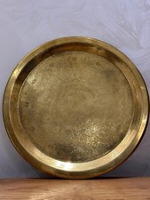 Antico piatto vassoio metallo