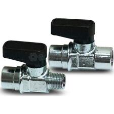 RUBINETTO SFERA MINI MASCHIO/FEMMINA FEMMINA/MASCHIO 1/4 1/8 ARIA COMPRESSA COMP