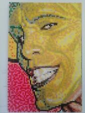 Mosaico Moderno Pixelart Handmade Con Hama Beads " THE MASK '