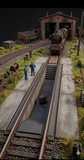 Plastico ferroviario fossa di