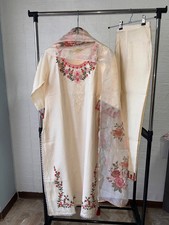Indian suit off white with