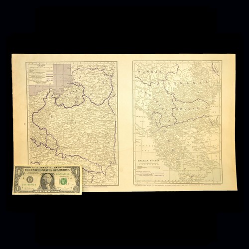 Mappa polonia post - polonia, wwi