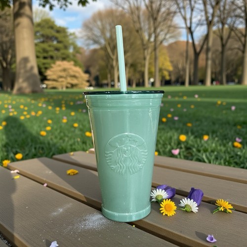 Starbucks spain recycled glass - recycled,