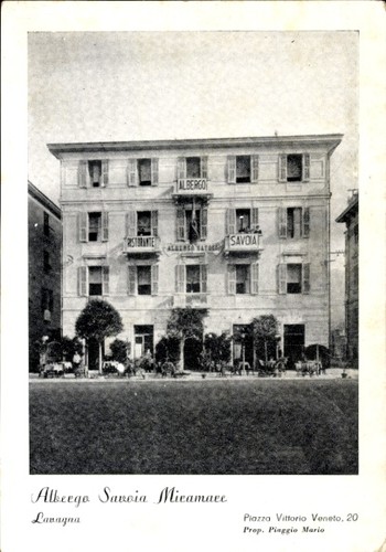 Cartolina lavagna liguria - cartolina,