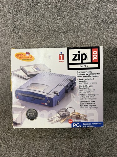 Vintage iomega zip 100 - vintage,