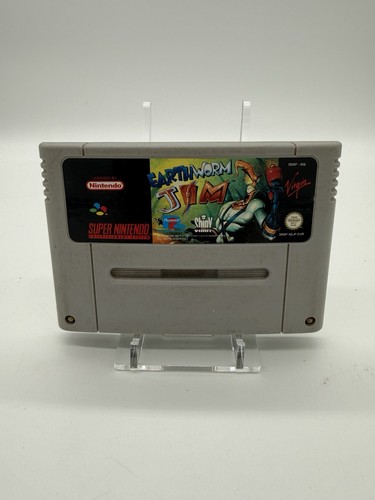 Earthworm jim super - earthworm, nintendo