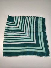 FOULARD 100% SILK SETA SCARVES SCARF SQUARE MADE ITALY VINTAGE