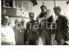 1954 STOCCARDA MOTO GP Premiazione DUKE - AMM - ARMSTRONG con Giuseppe GILERA