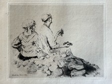 Giuseppe de Nittis Gravure Eau