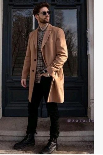 Cappotto cammello zara taglia - cammello,