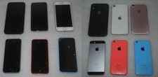 Lot of 6 various IPhones for