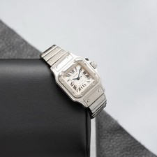 Cartier Santos Galbee Steel