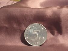 5 franchi svizzeri del 1981