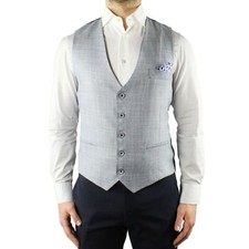 Gilet Panciotto Uomo Blu