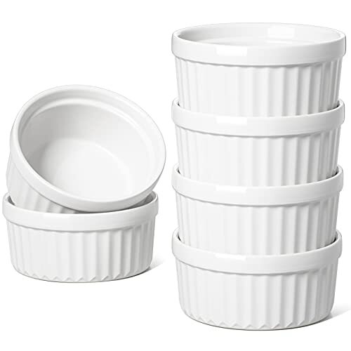 Ramekins forno safe creme - 4,