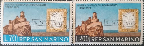 1961 san marino due - dh)1961,,
