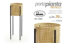 PORTA PIANTA CONTENITORE TONDO