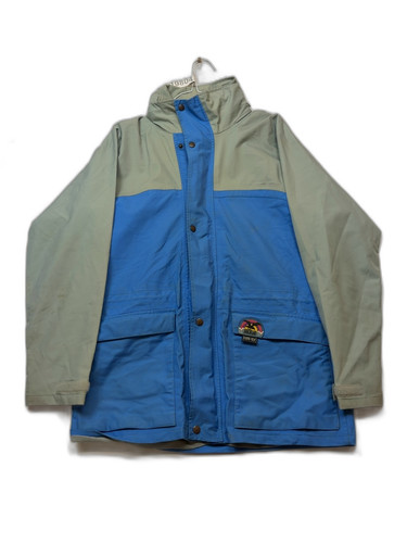 Giacca impermeabile salewa blu - impermeabile,