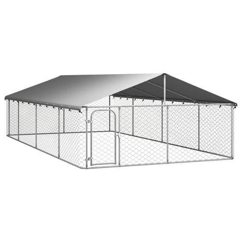 Vidaxl gabbia per - cani, da