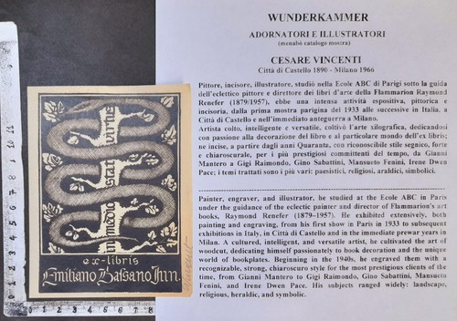 Wunderkammer exlibris 484 - exlibris,