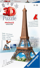 Puzzle 3D – Mini Torre Eiffel – 54 Pezzi – a Partire Dagli 8 Anni – Vivi Puzzle 