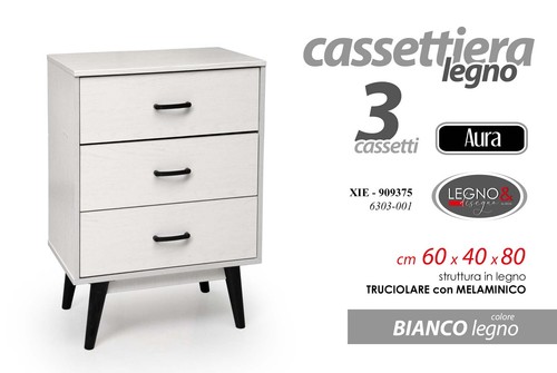 Cassettiera cassetti - 3,