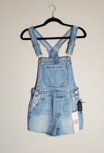 Salopette denim rosa