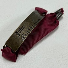 Bracciale JOHN GALLIANO con placca mai usato